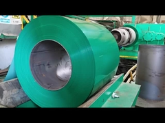 ขนาดที่กําหนดเอง PPGI Roofing Sheet Coil Dx52D Z40 Z120 Z275 สายสอยเหล็กเรียงสี