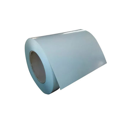ความกว้าง 700-1200MM Q235 สีเรียงเรียง Prepainted Coated Steel Coil Strip PPGL PPGI ด้วยความละเอียดการรับรอง BIS ± 1%