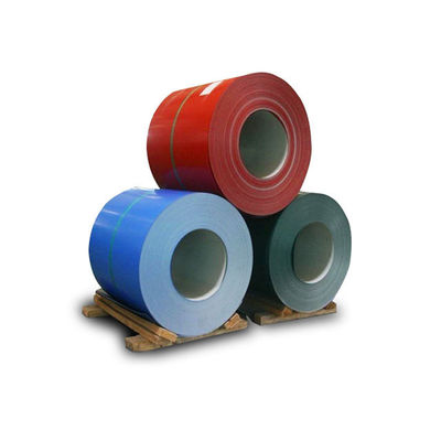 บริการตัด 700-1200MM ความกว้าง Cold Galvanized สีเคลือบสแตนเลส Coil PPGI / PPGL Coil สําหรับรูปแบบที่ลวดลายและ 275GSM