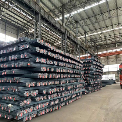 6mm-30mm ร้อนม้วนเหล็กอ่อน Rebars HRB335 HRB400 HRB500 สําหรับอาคาร
