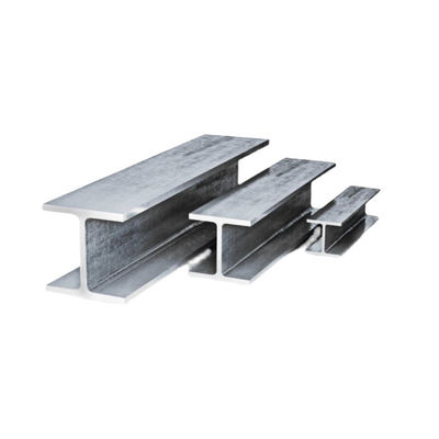 A36 S235jr J0 J2 S355jr A572 A992 สแตนเลส H BEAM โหลดร้อน 88mm-1056mm